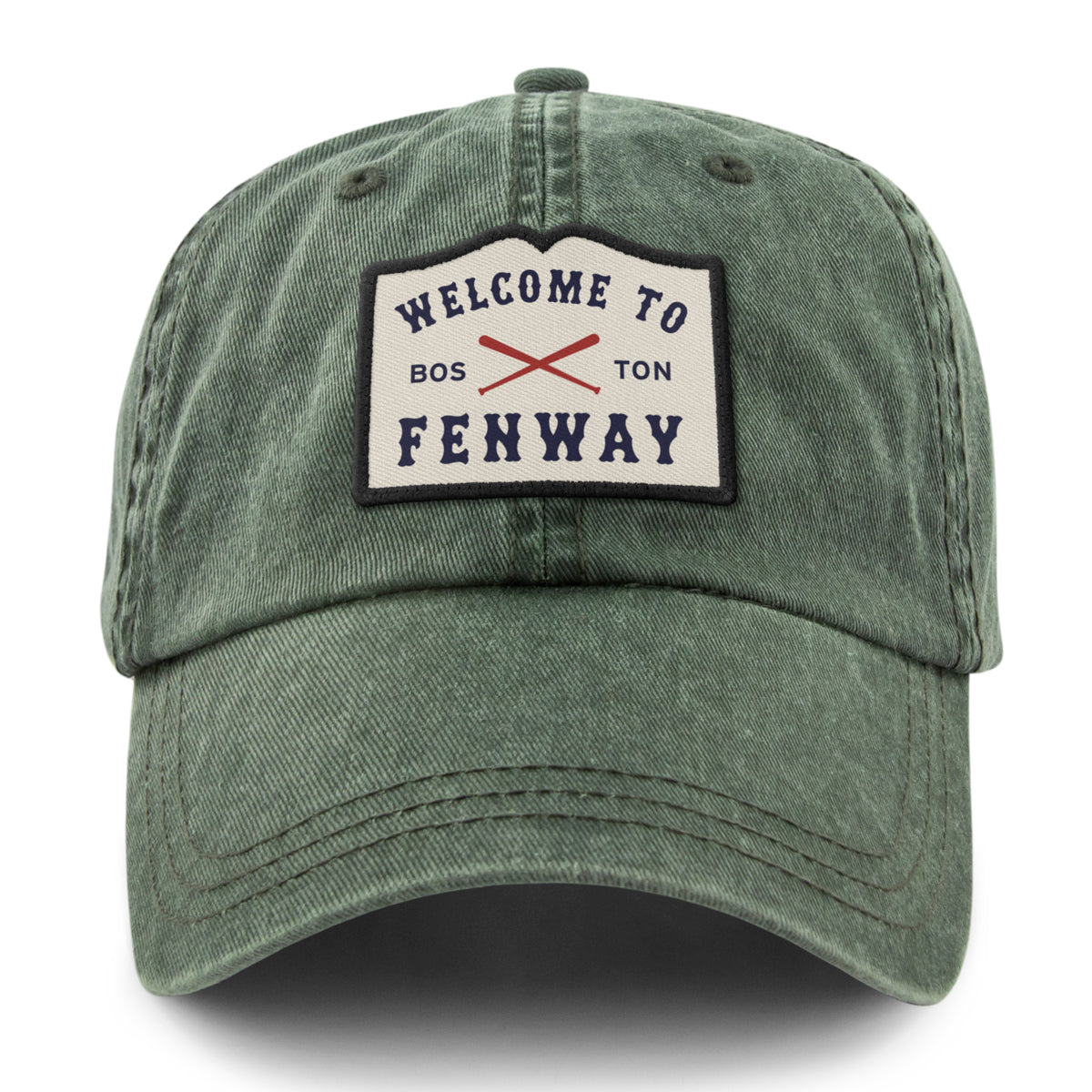 Welcome To Fenway Washed Dad Hat - Chowdaheadz
