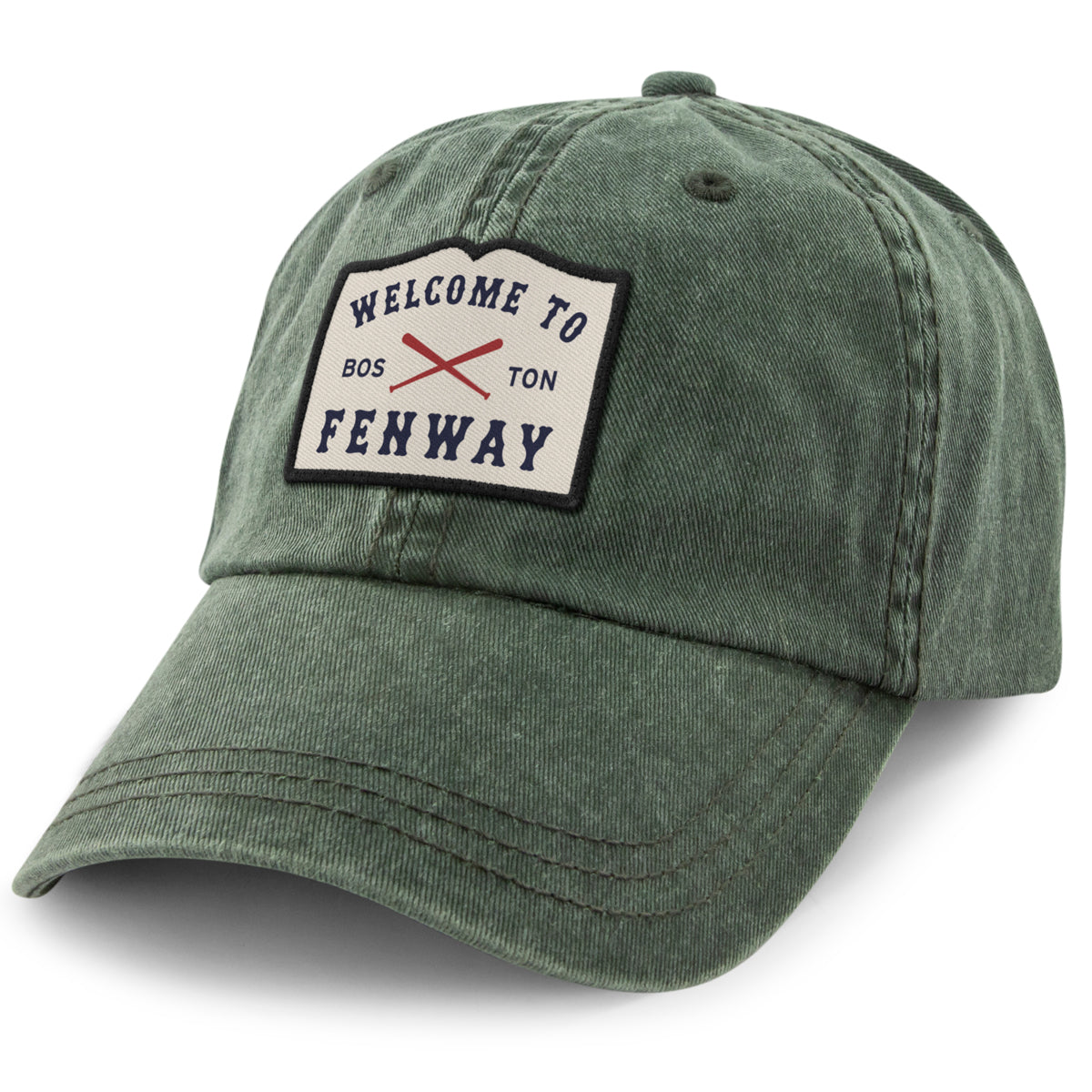 Welcome To Fenway Washed Dad Hat - Chowdaheadz