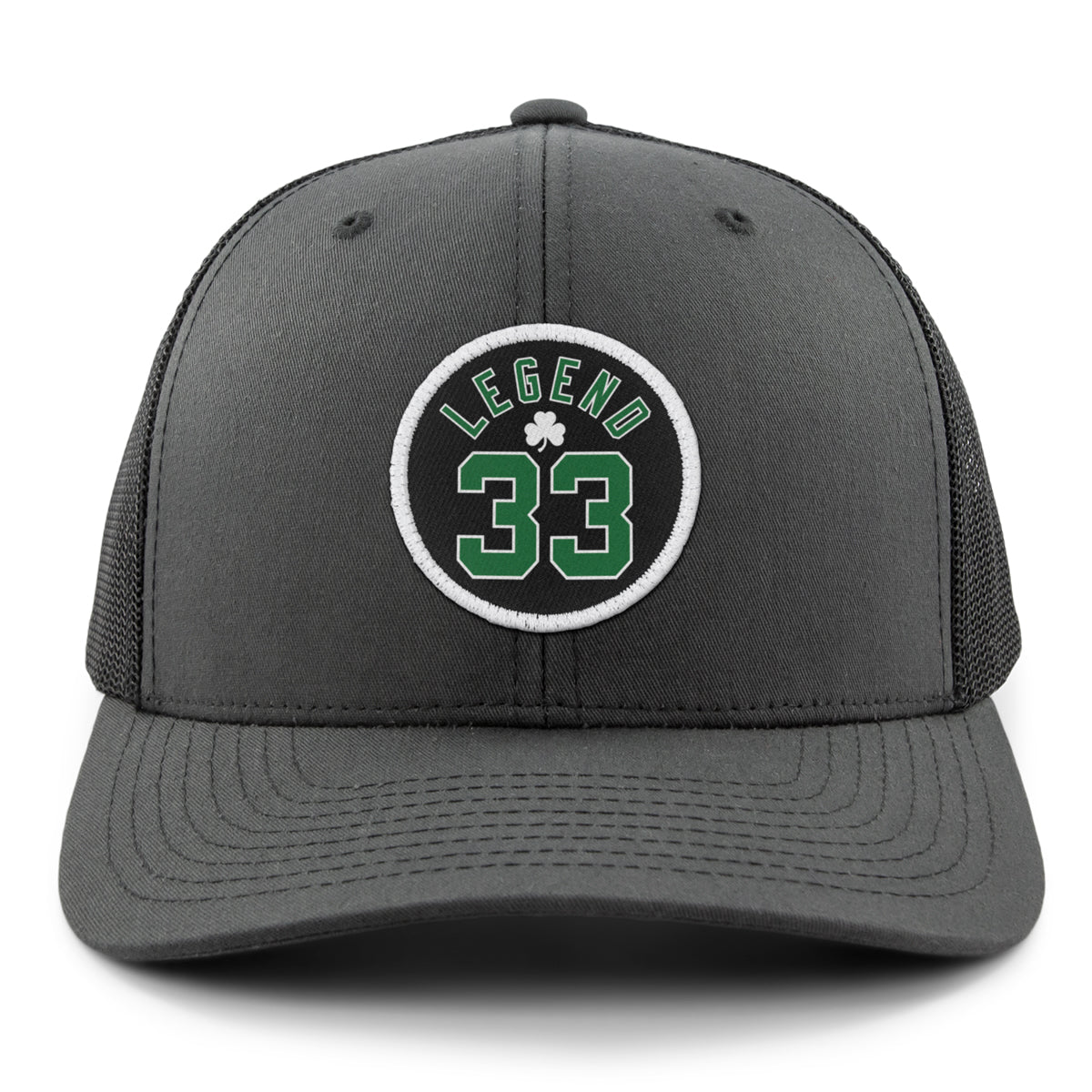 Legend 33 Circle Patch Classic Snapback Trucker Hat - Chowdaheadz