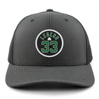 Legend 33 Circle Patch Classic Snapback Trucker Hat