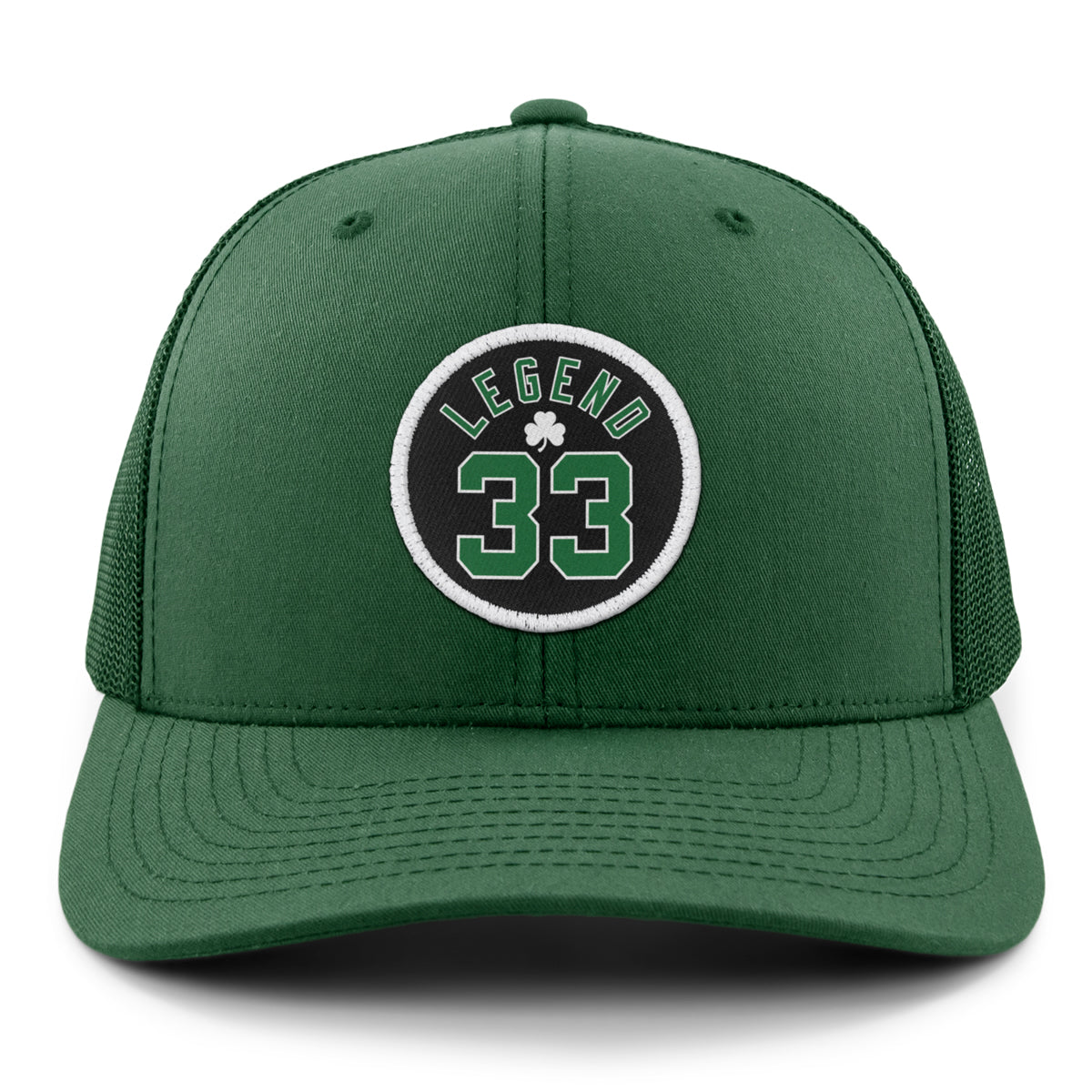 Legend 33 Circle Patch Classic Snapback Trucker Hat - Chowdaheadz