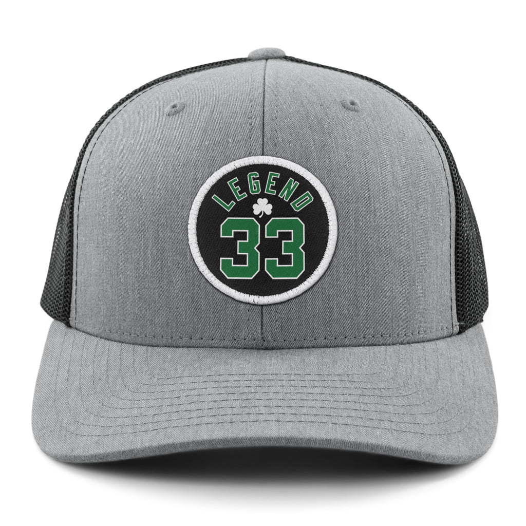 Legend 33 Circle Patch Classic Snapback Trucker Hat - Chowdaheadz
