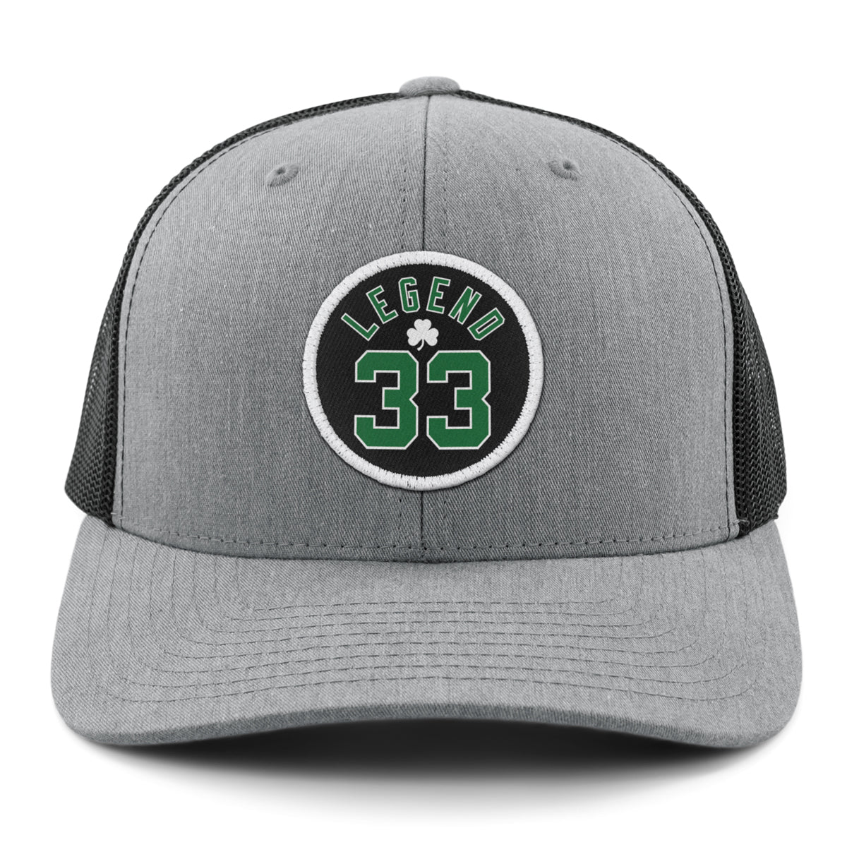 Legend 33 Circle Patch Classic Snapback Trucker Hat - Chowdaheadz