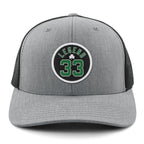 Legend 33 Circle Patch Classic Snapback Trucker Hat