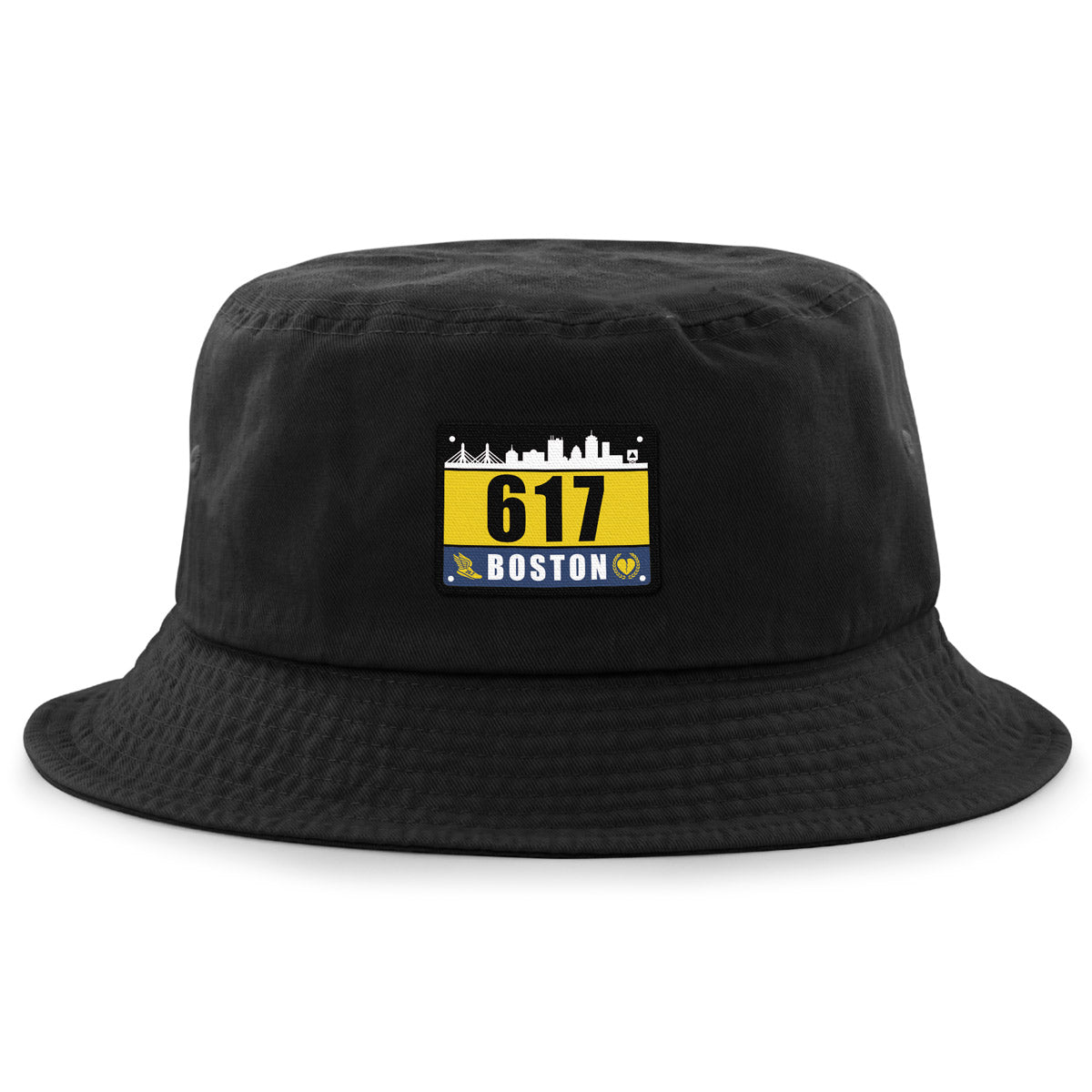 617 Boston Race Bib Bucket Hat