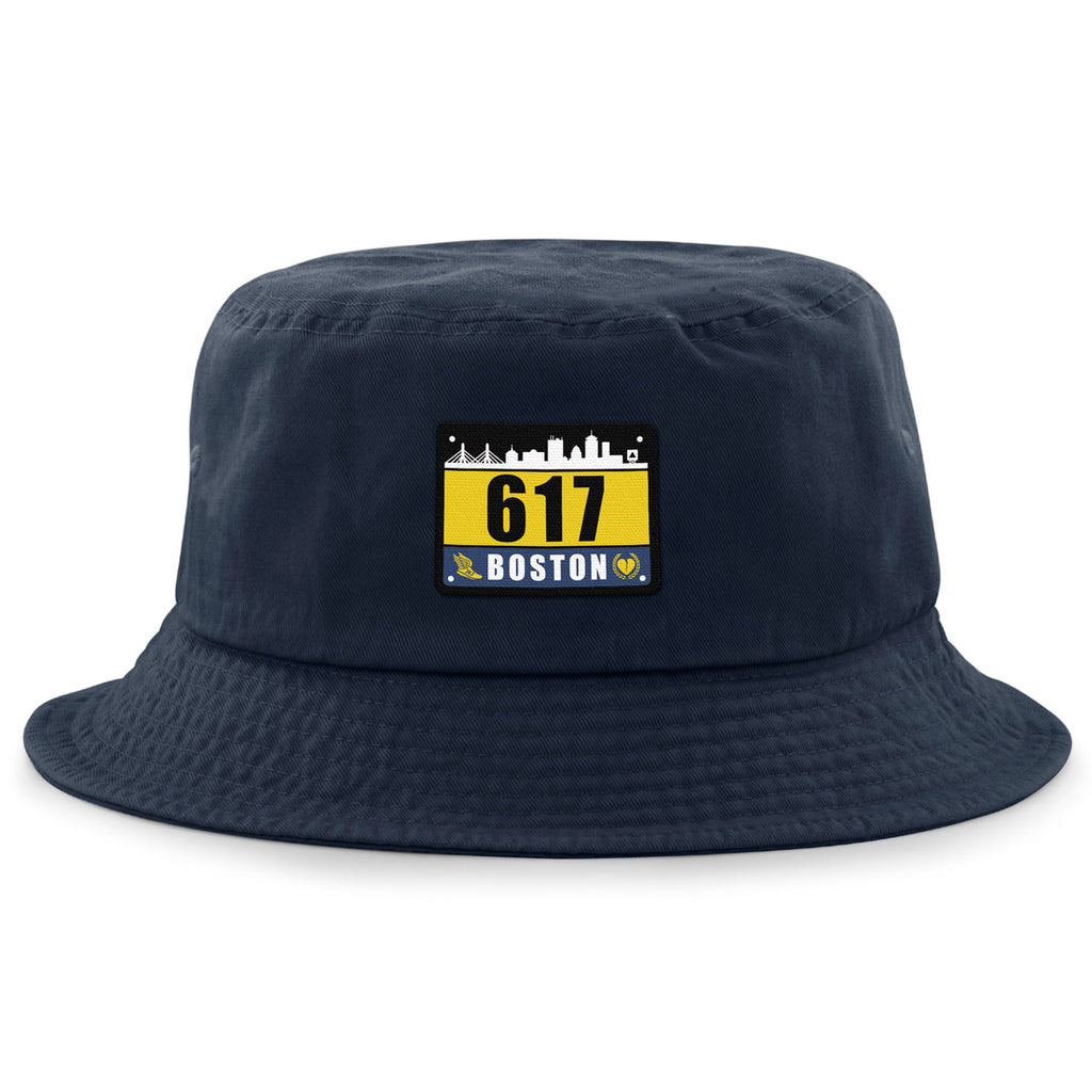 617 Boston Race Bib Bucket Hat - Chowdaheadz