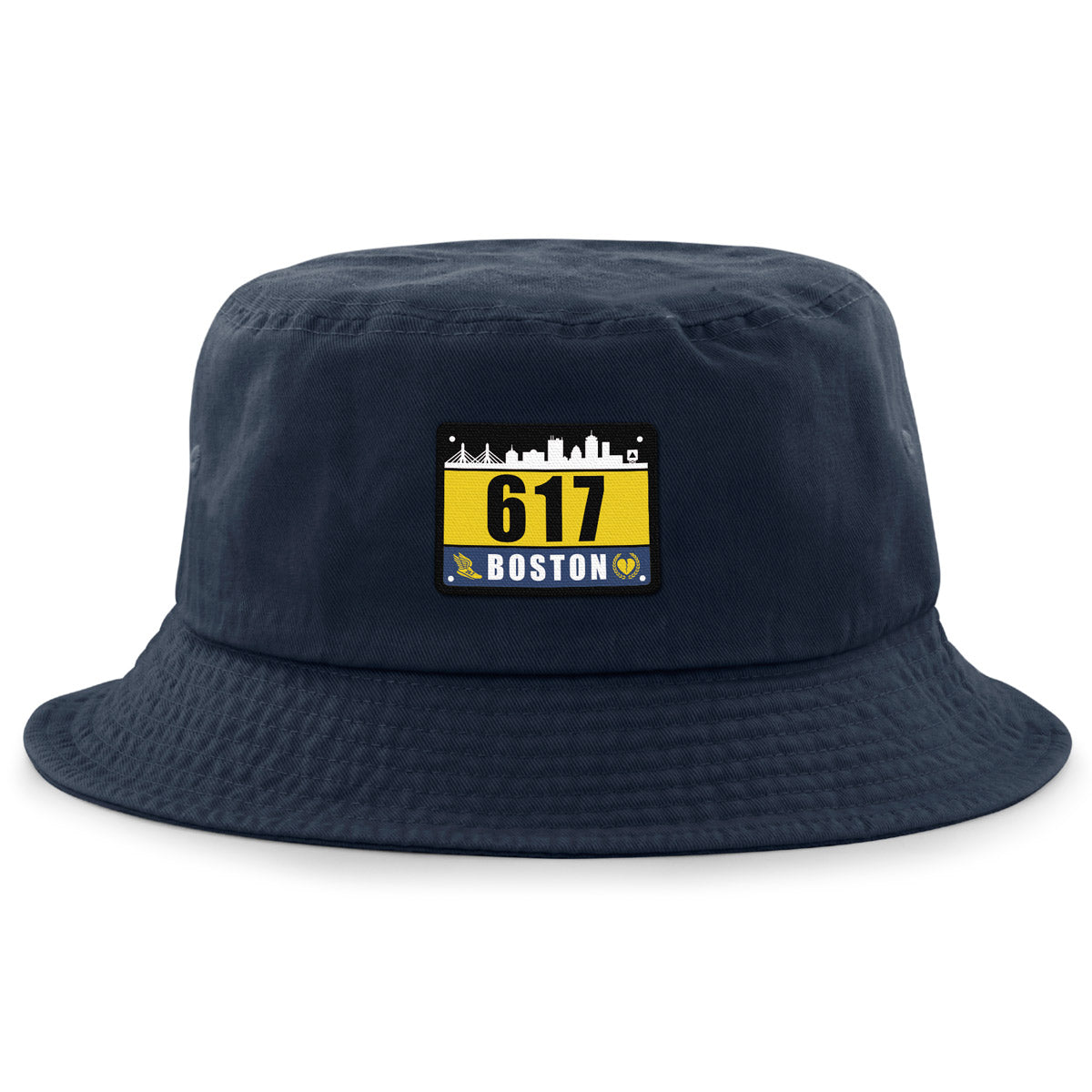 617 Boston Race Bib Bucket Hat