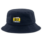 617 Boston Race Bib Bucket Hat