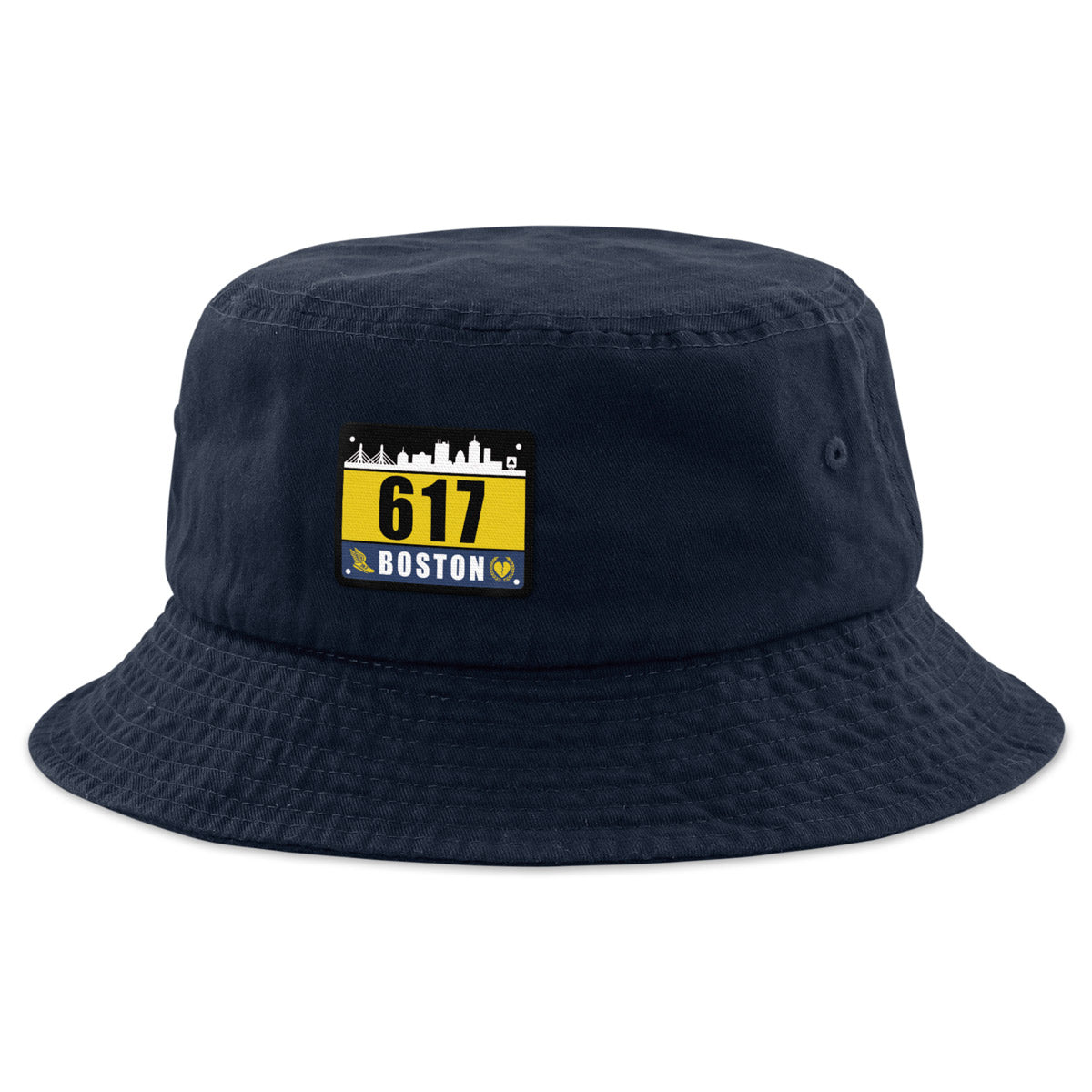 617 Boston Race Bib Bucket Hat