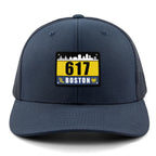 617 Boston Race Bib Classic Snapback Trucker Hat