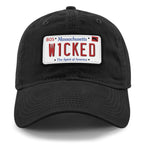Wicked Mass License Plate Dad Hat