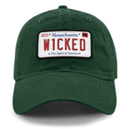 Wicked Mass License Plate Dad Hat