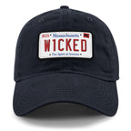 Wicked Mass License Plate Dad Hat