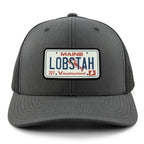 Maine Lobstah License Plate Classic Snapback Trucker Hat
