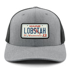 Maine Lobstah License Plate Classic Snapback Trucker Hat