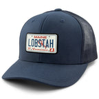 Maine Lobstah License Plate Classic Snapback Trucker Hat