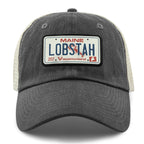 Maine Lobstah License Plate Relaxed Trucker Hat