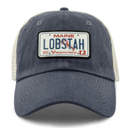Maine Lobstah License Plate Relaxed Trucker Hat