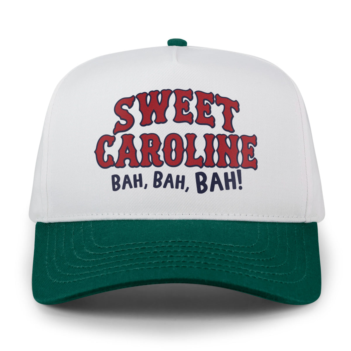 Sweet Caroline Arch Printed Retro Snapback Hat - Chowdaheadz