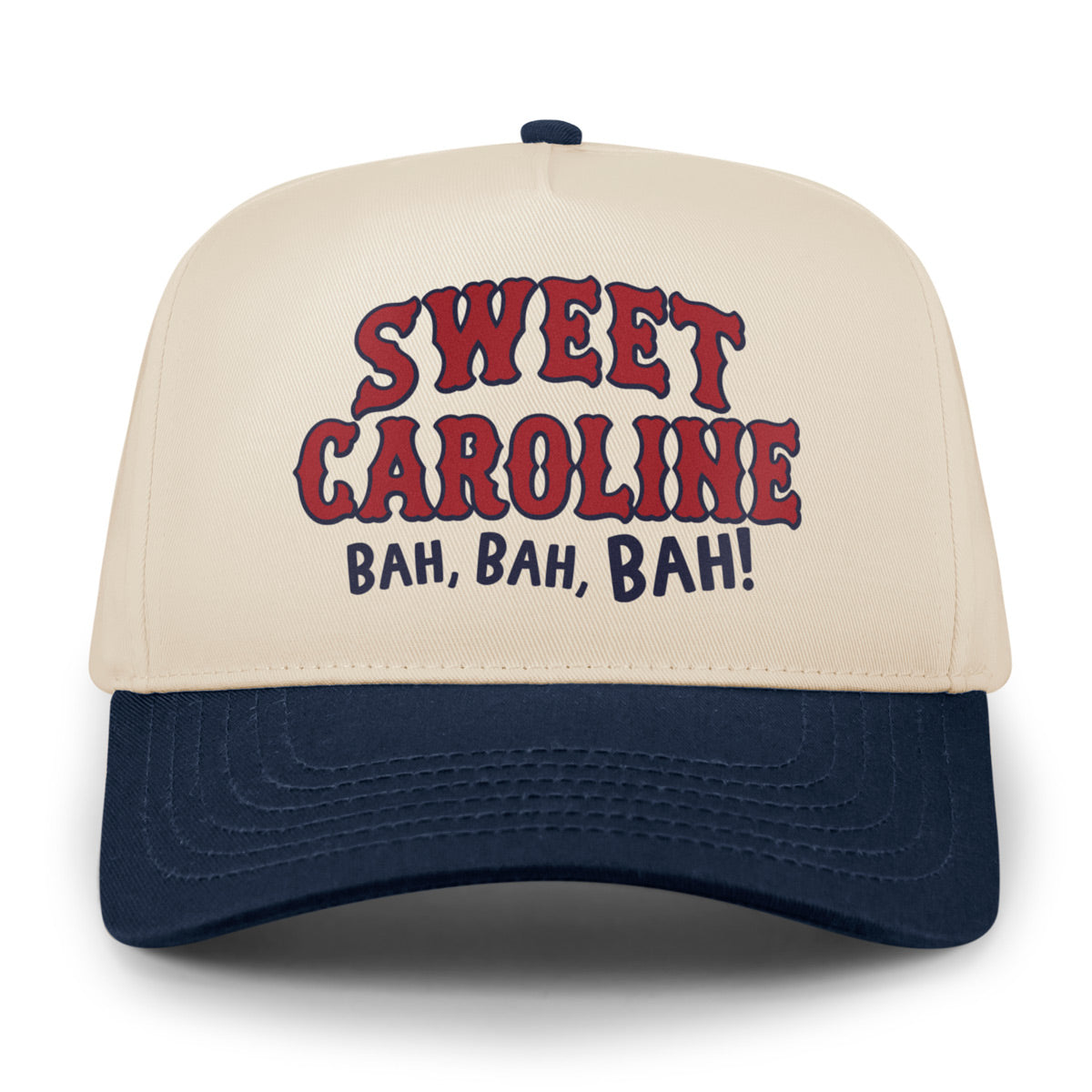 Sweet Caroline Arch Printed Retro Snapback Hat - Chowdaheadz