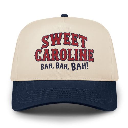 Sweet Caroline Arch Printed Retro Snapback Hat - Chowdaheadz