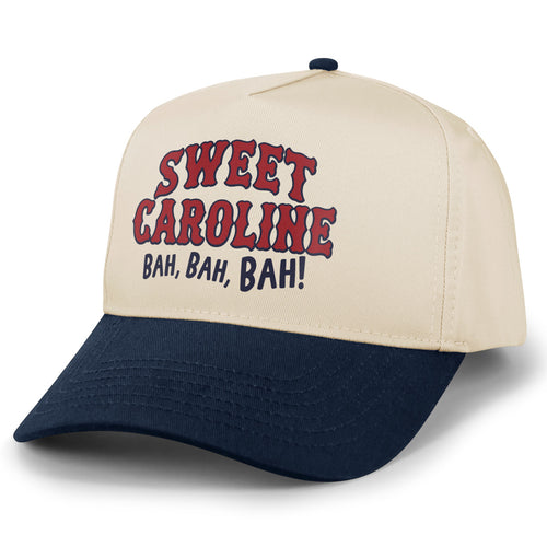 Sweet Caroline Arch Printed Retro Snapback Hat - Chowdaheadz