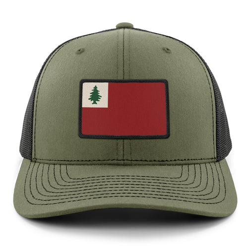 Vintage New England Flag Classic Snapback Trucker Hat