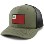 Vintage New England Flag Classic Snapback Trucker Hat