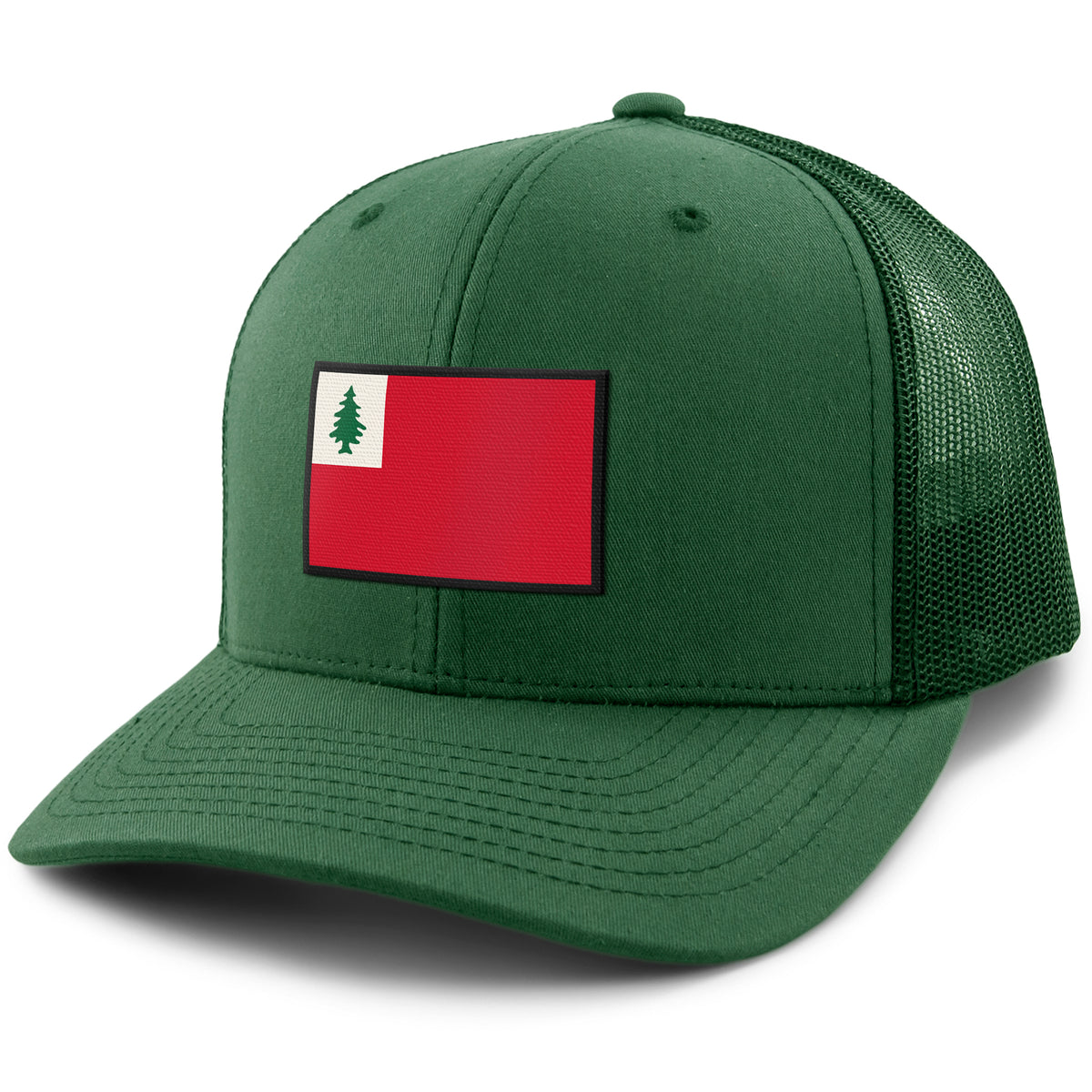 Vintage New England Flag Classic Snapback Trucker Hat - Chowdaheadz