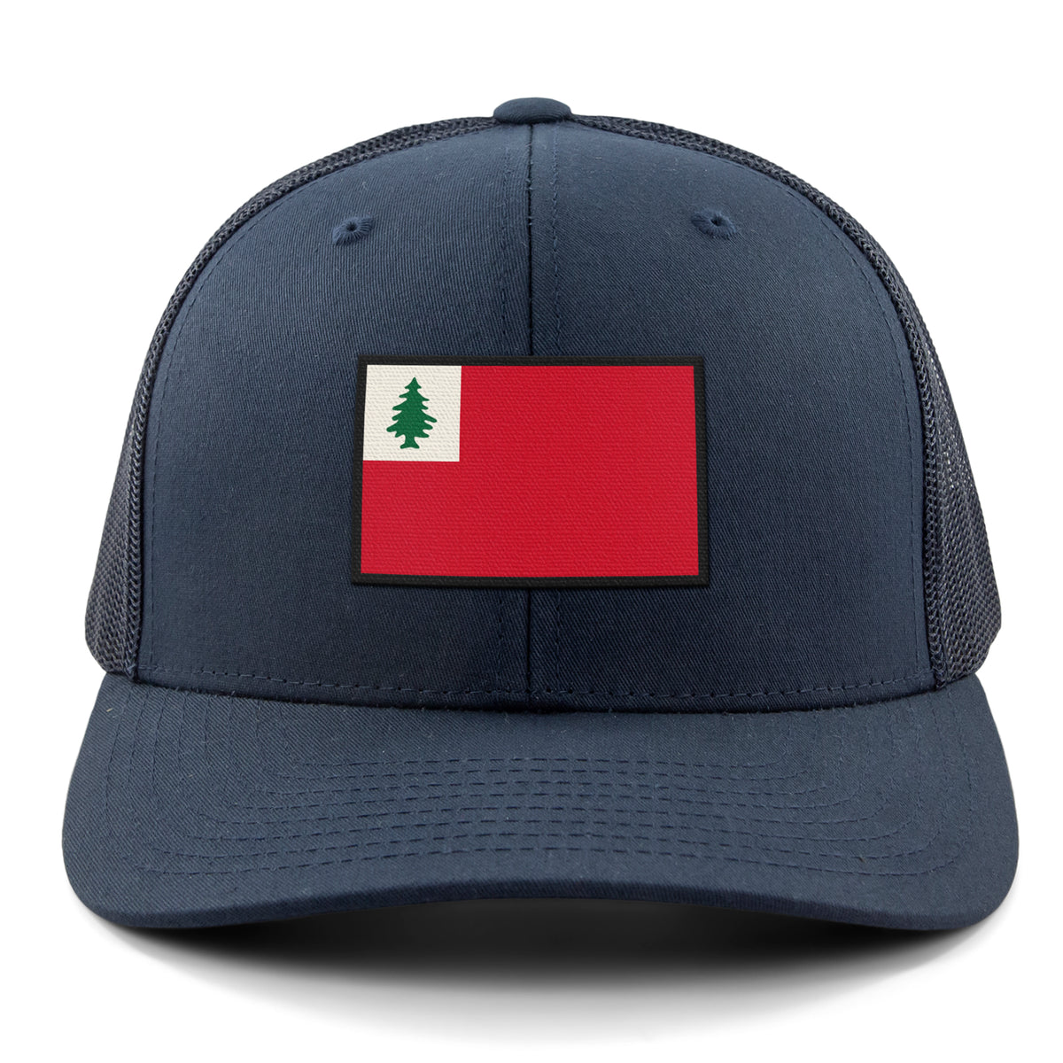 Vintage New England Flag Classic Snapback Trucker Hat - Chowdaheadz