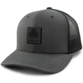 Boston Shamrock Blackout Classic Snapback Trucker Hat - Chowdaheadz