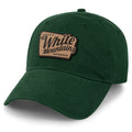 I'd Rather Be At White Mountains NH Leather Patch Plate Dad Hat - Chowdaheadz