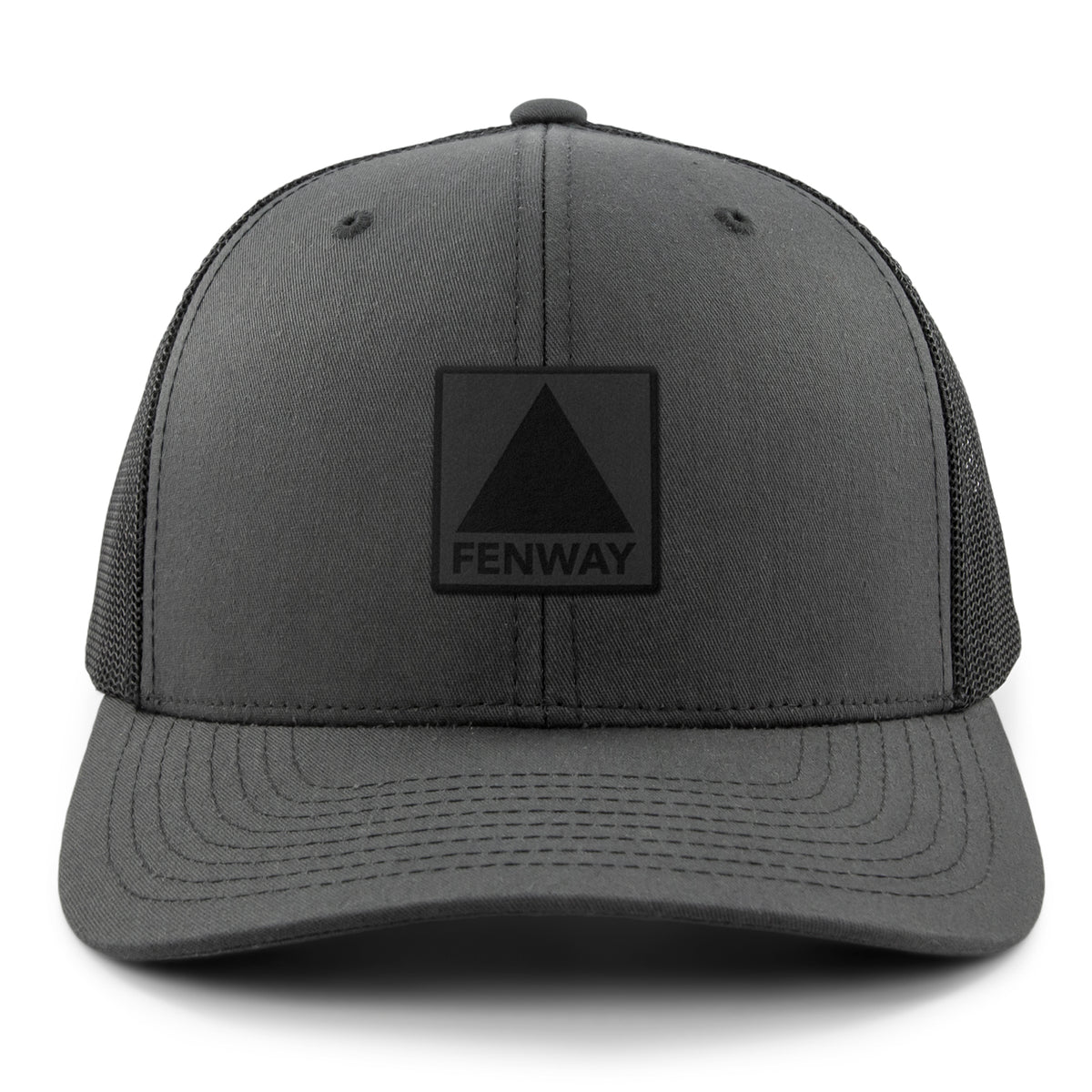 Fenway Sign Blackout Classic Snapback Trucker Hat - Chowdaheadz