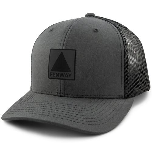 Fenway Sign Blackout Classic Snapback Trucker Hat - Chowdaheadz
