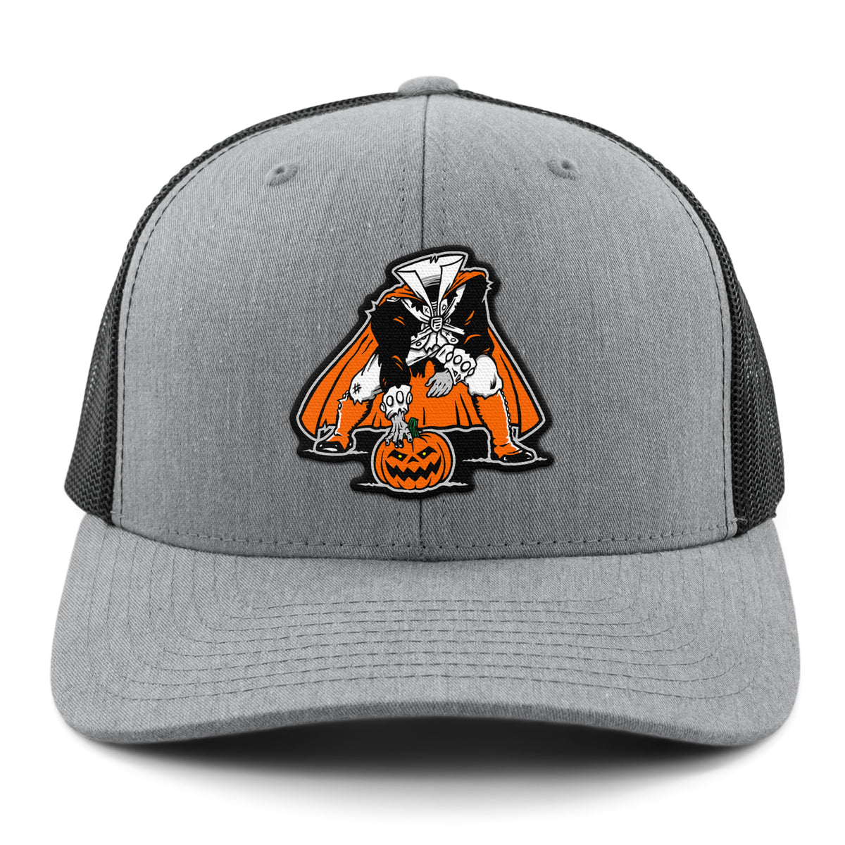 Three Point Stance Headless Horseman Classic Snapback Trucker Hat - Chowdaheadz