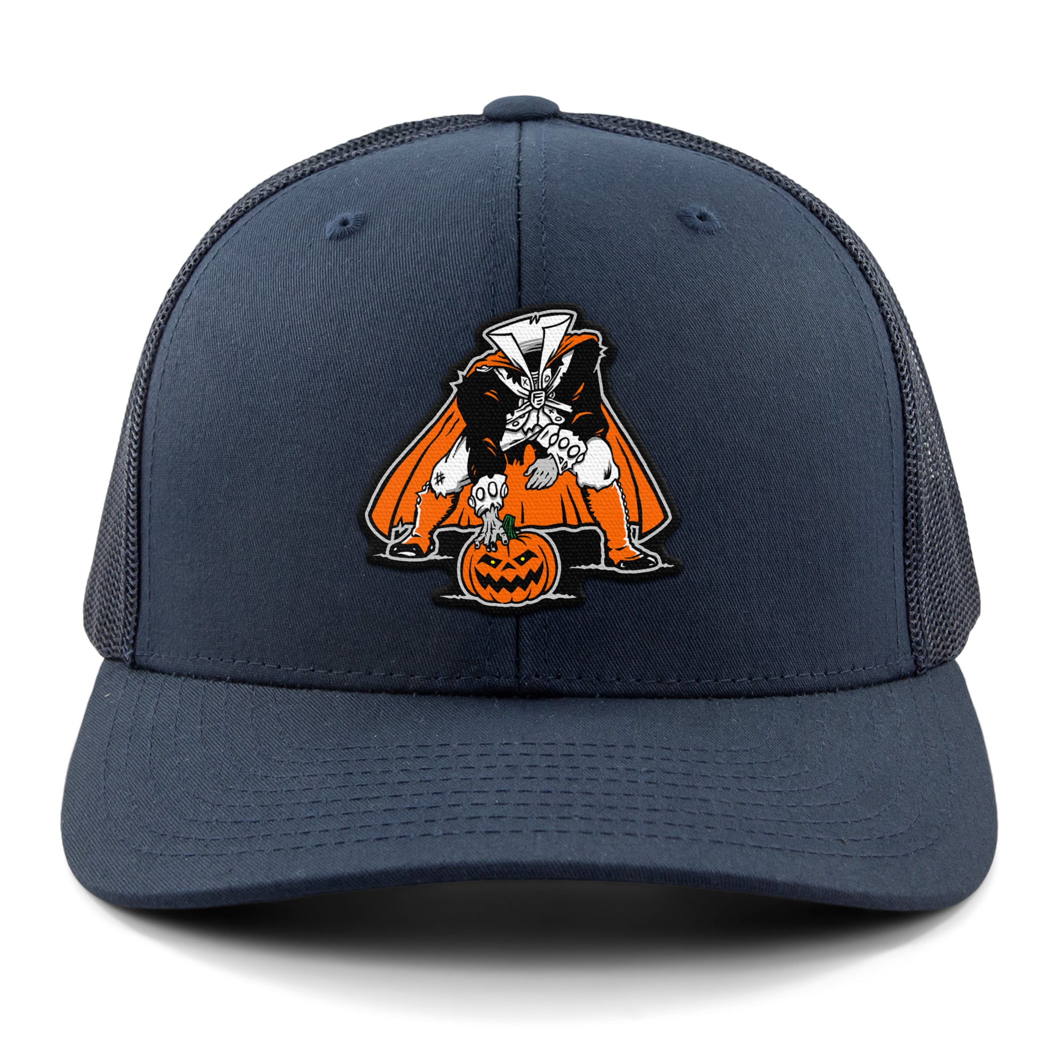 Three Point Stance Headless Horseman Classic Snapback Trucker Hat