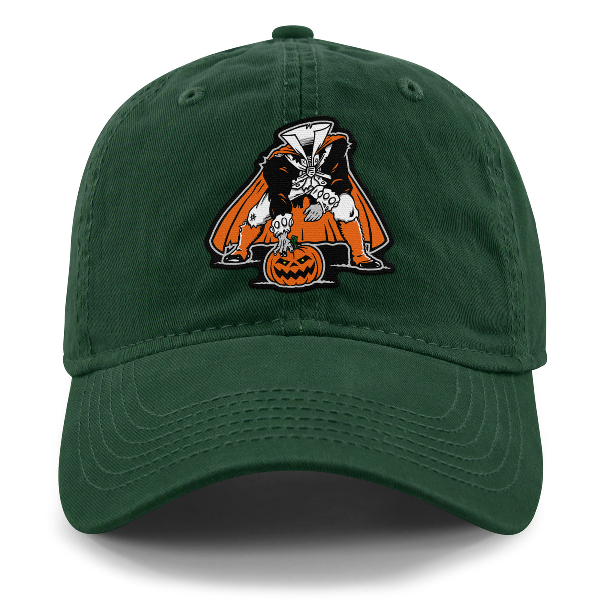 Three Point Stance Headless Horseman Dad Hat - Chowdaheadz