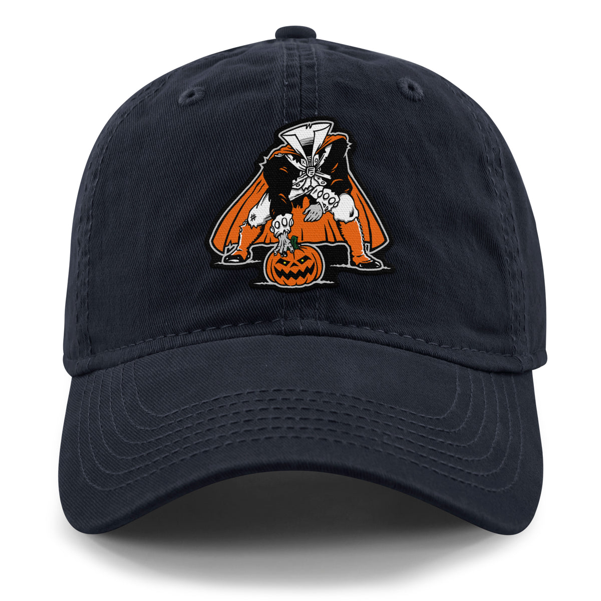 Three Point Stance Headless Horseman Dad Hat - Chowdaheadz