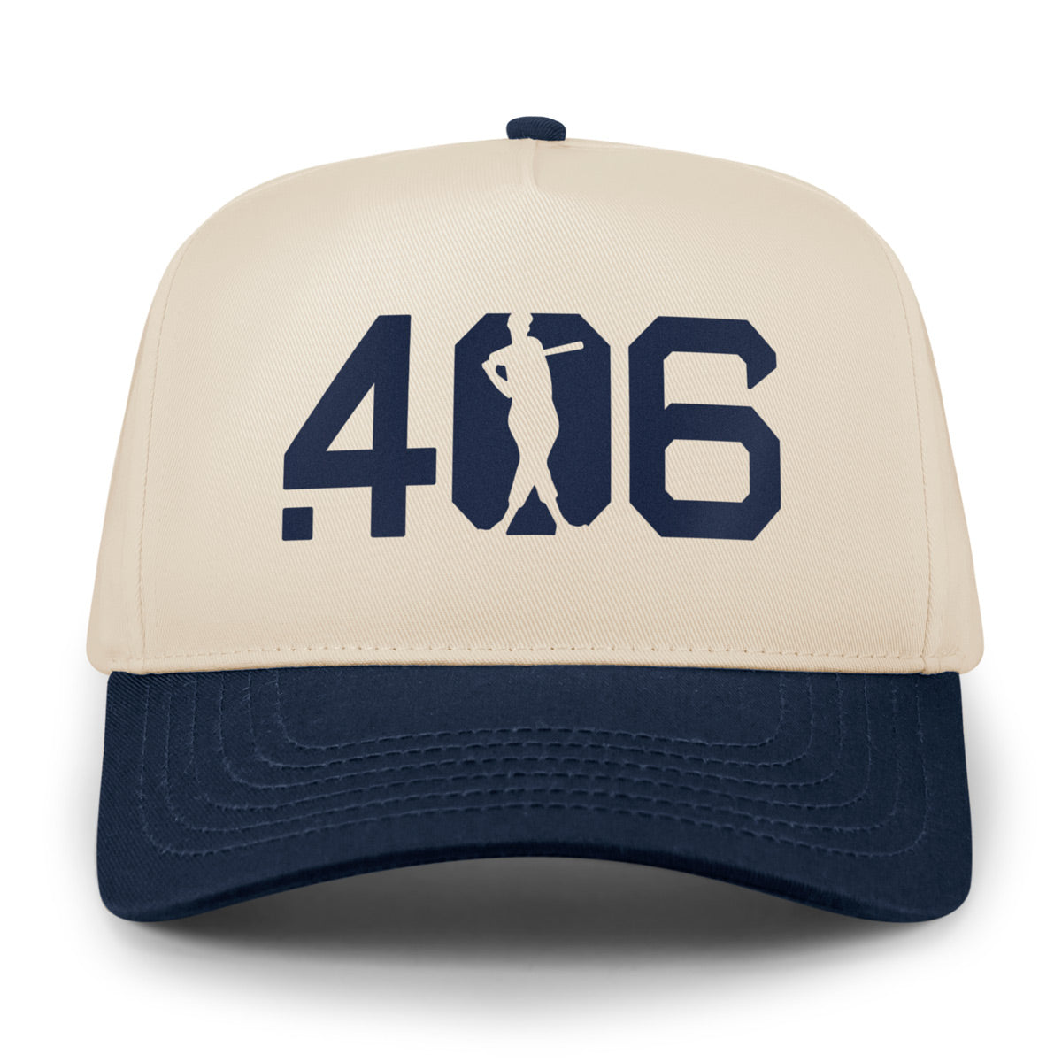 .406 Hitter Printed Retro Snapback Hat - Chowdaheadz