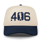 .406 Hitter Printed Retro Snapback Hat - Chowdaheadz