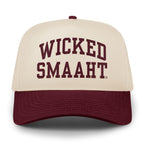 Wicked Smaaht Printed Retro Snapback Hat - Chowdaheadz