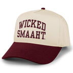 Wicked Smaaht Printed Retro Snapback Hat - Chowdaheadz