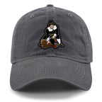 Three Point Stance Thanksgiving Pilgrim Dad Hat - Chowdaheadz