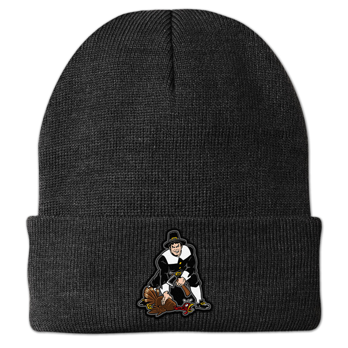 Three Point Stance Thanksgiving Pilgrim Cuff Knit - Chowdaheadz
