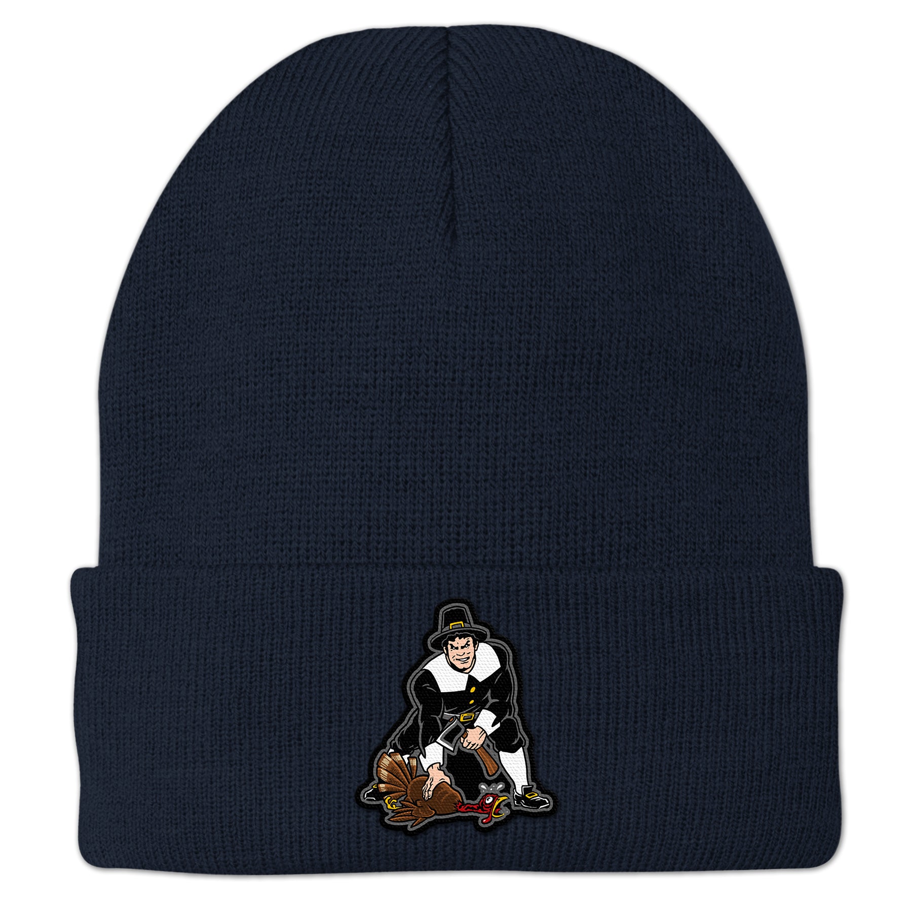 Three Point Stance Thanksgiving Pilgrim Cuff Knit