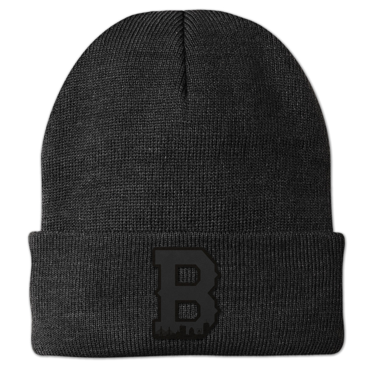 Boston Block B Skyline Blackout Cuff Knit - Chowdaheadz