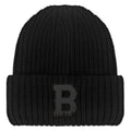 Boston Block B Skyline Blackout Chunky Knit Winter Hat - Chowdaheadz
