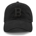 Boston Block B Skyline Blackout Dad Hat - Chowdaheadz