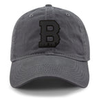 Boston Block B Skyline Blackout Dad Hat - Chowdaheadz