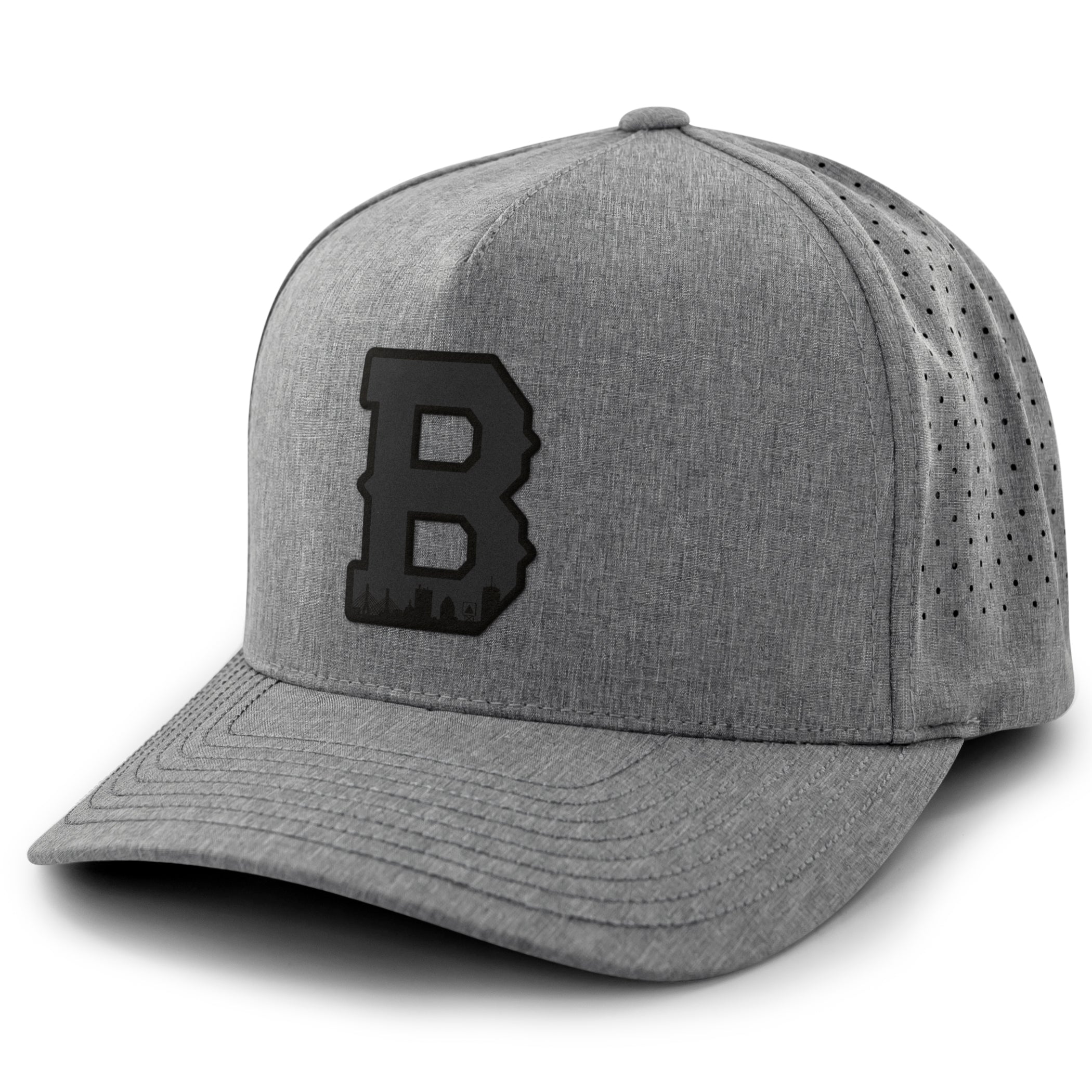 Boston Block B Skyline Blackout Performance Hat